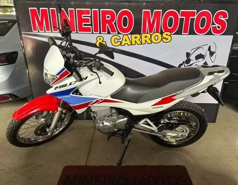 Honda NX 400i Branco 2