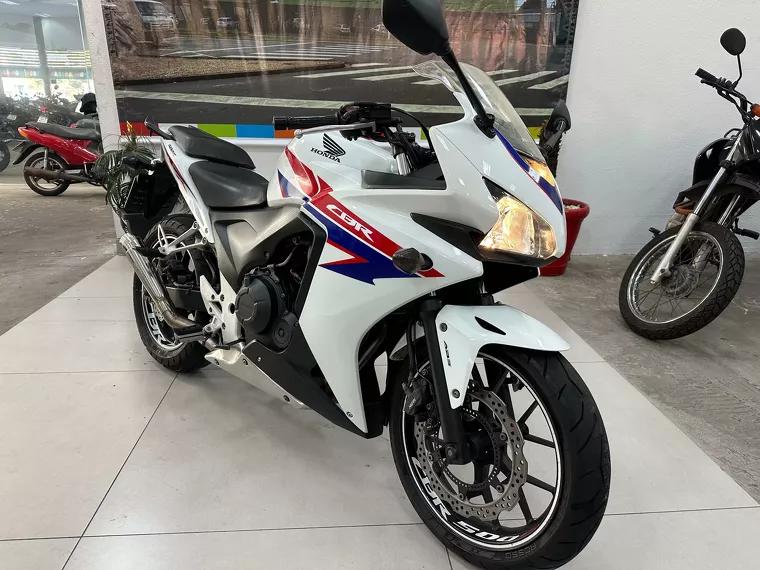 Honda CBR 500 Branco 9