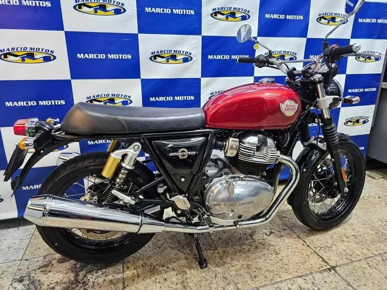 Royal Enfield Interceptor Vermelho 17