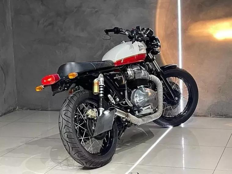 Royal Enfield Interceptor Branco 2