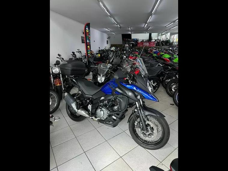 Suzuki V-Strom Azul 2