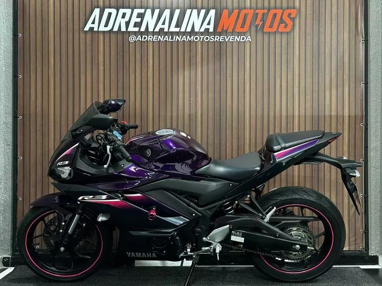 Yamaha YZF R3 Roxo 5