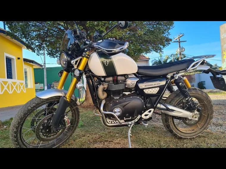 Triumph Scrambler Branco 2