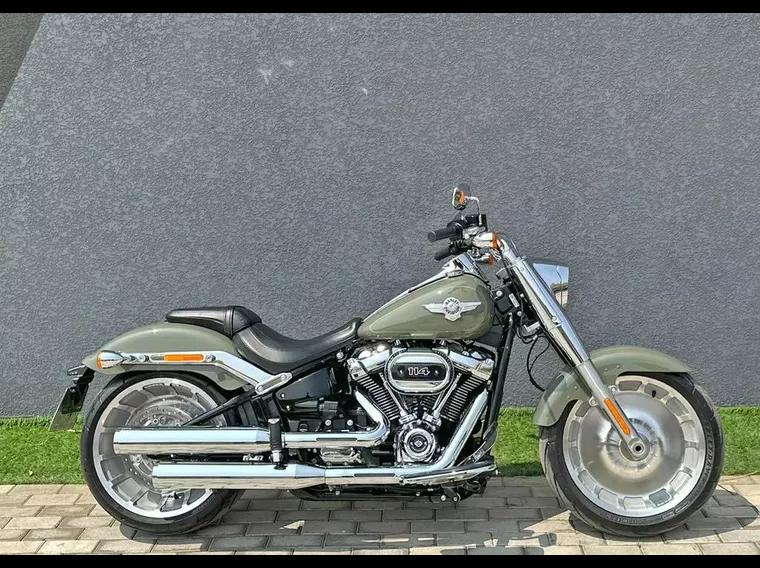 Harley-Davidson Fat Boy Verde 2