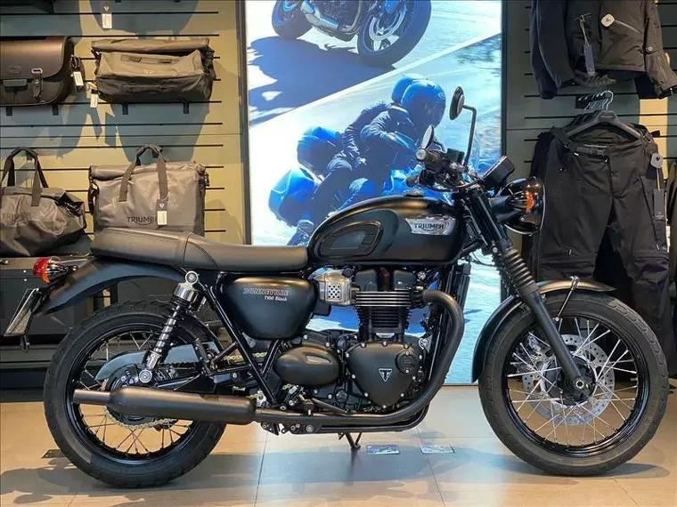 Triumph Bonneville Preto 2