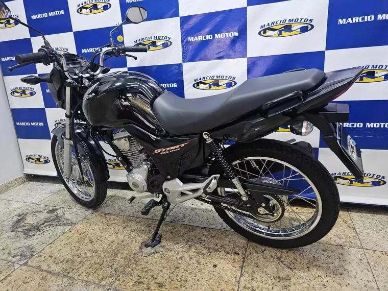 Honda CG 160 Preto 9