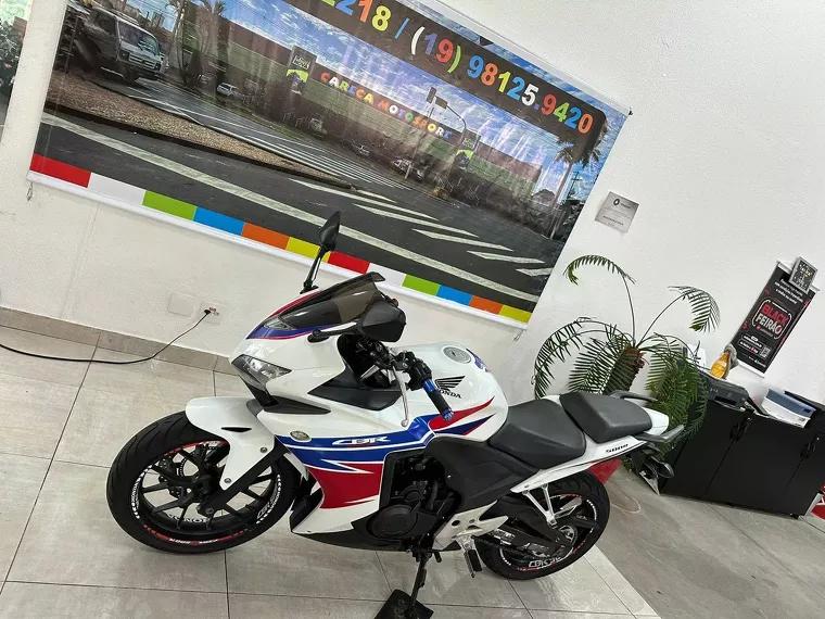 Honda CBR 500 Branco 2