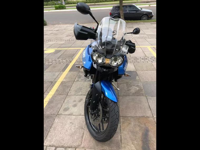 Triumph Tiger 800 Azul 3